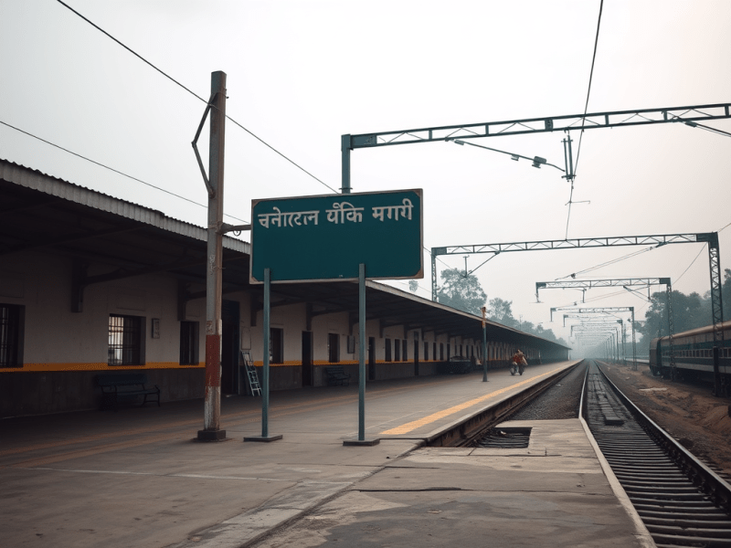 The Mystery of India’s Only Unnamed Railway Station