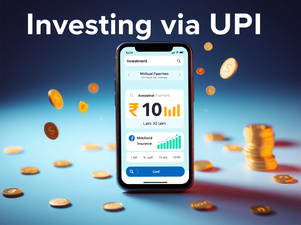 Big Boost for Investors: Now Invest Up to ₹10 Lakh in Mutual Funds & Insurance via UPI